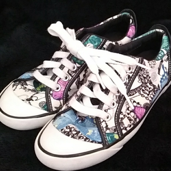 Coach Shoes - Coach multicolored sneakers
